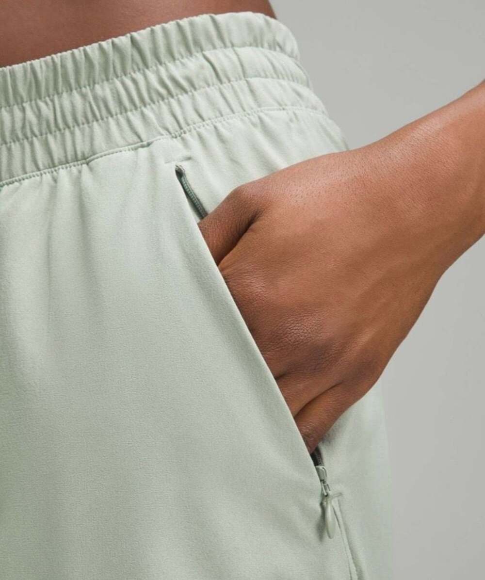 Lululemon Swift Mid-Rise Wide-Leg Pant Sage Green Size 6 - Picture 2 of 9
